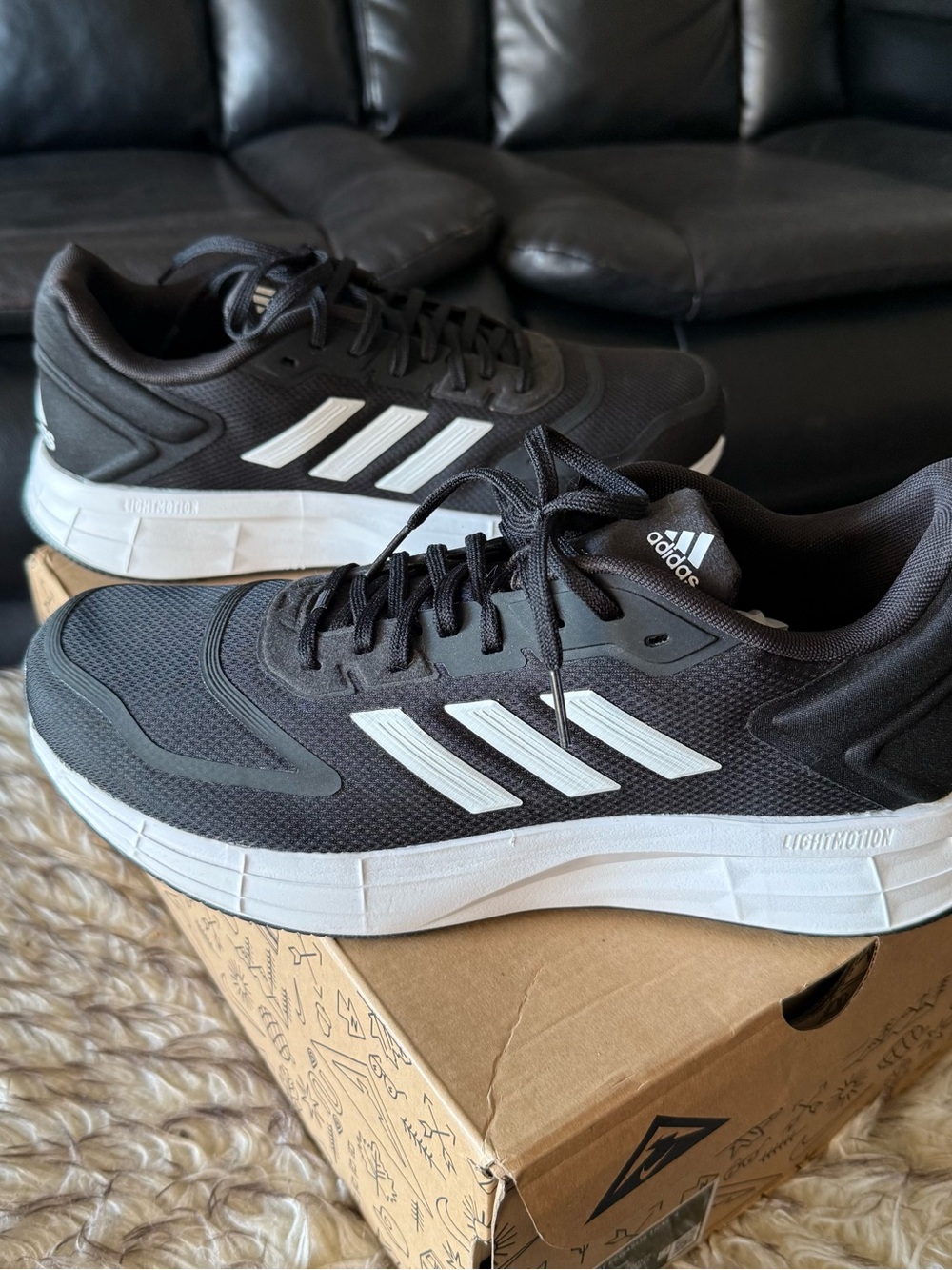Adidas Men’s Black Athletic Shoes